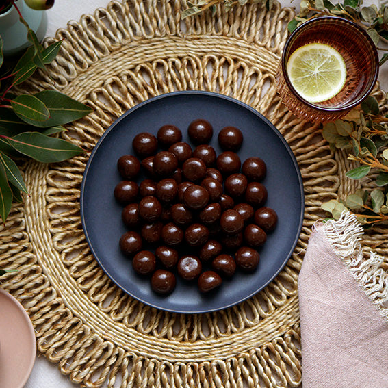 Dark Chocolate Raspberries