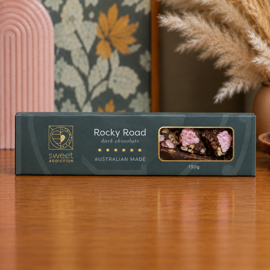 Boxed Dark Chocolate Rocky Road