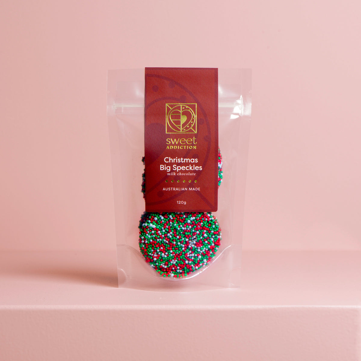 Christmas Milk Chocolate Big Speckles, made in Melbourne, Australia