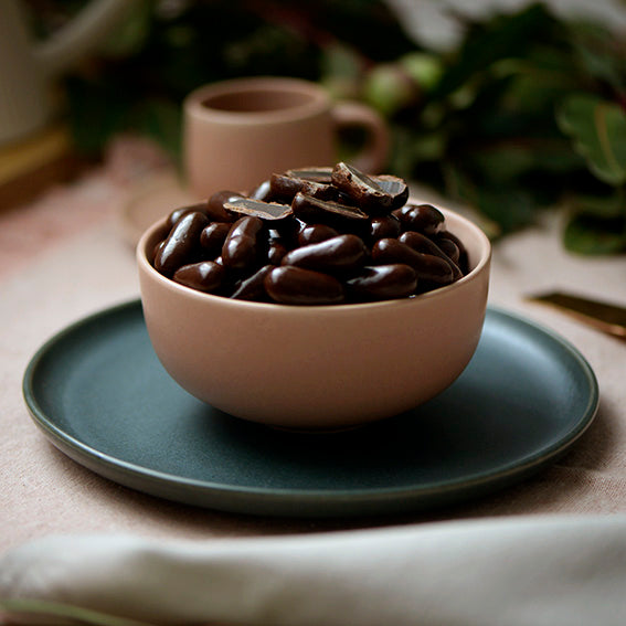 Dark Chocolate Licorice Bullets, Melbourne-made chocolate confectionery from Sweet Addiction Confectionery