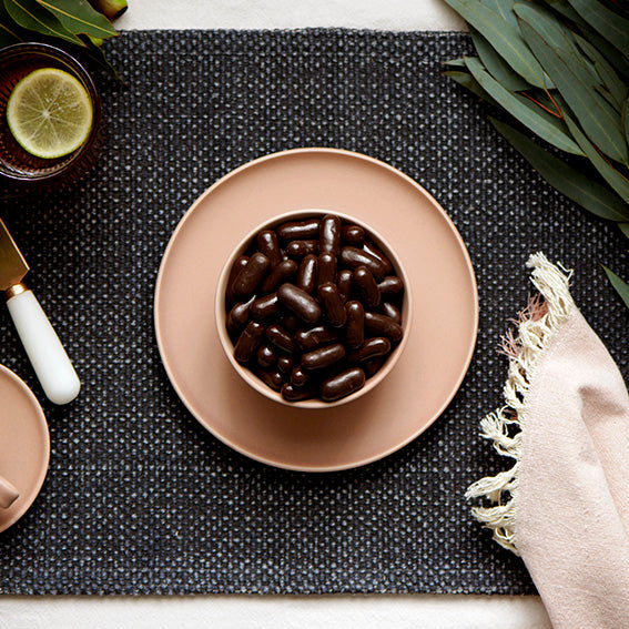 Dark Chocolate Raspberry Bullets, Melbourne-made chocolate confectionery from Sweet Addiction Confectionery