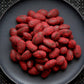 Raspberry Dusted Dark Chocolate Almonds, Melbourne-made chocolate confectionery from Sweet Addiction Confectionery