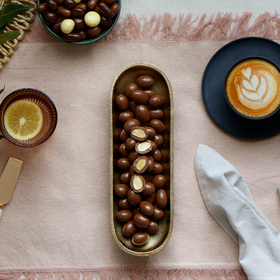 Milk Chocolate Almonds, made in Melbourne, Australia