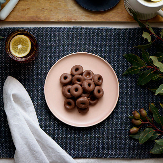 Milk Chocolate Aniseed Rings, Melbourne-made chocolate confectionery from Sweet Addiction Confectionery