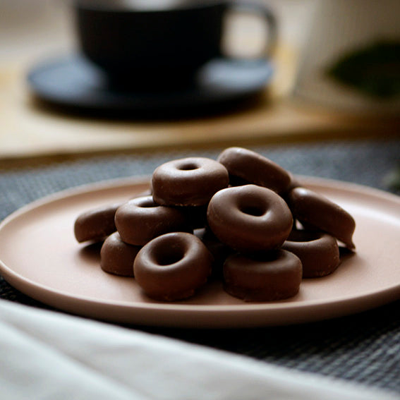Milk Chocolate Aniseed Rings, Melbourne-made chocolate confectionery from Sweet Addiction Confectionery