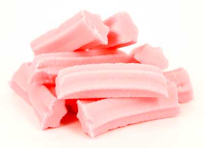 Mini Musk Sticks, boiled sweets lollies, made in Melbourne, Australia
