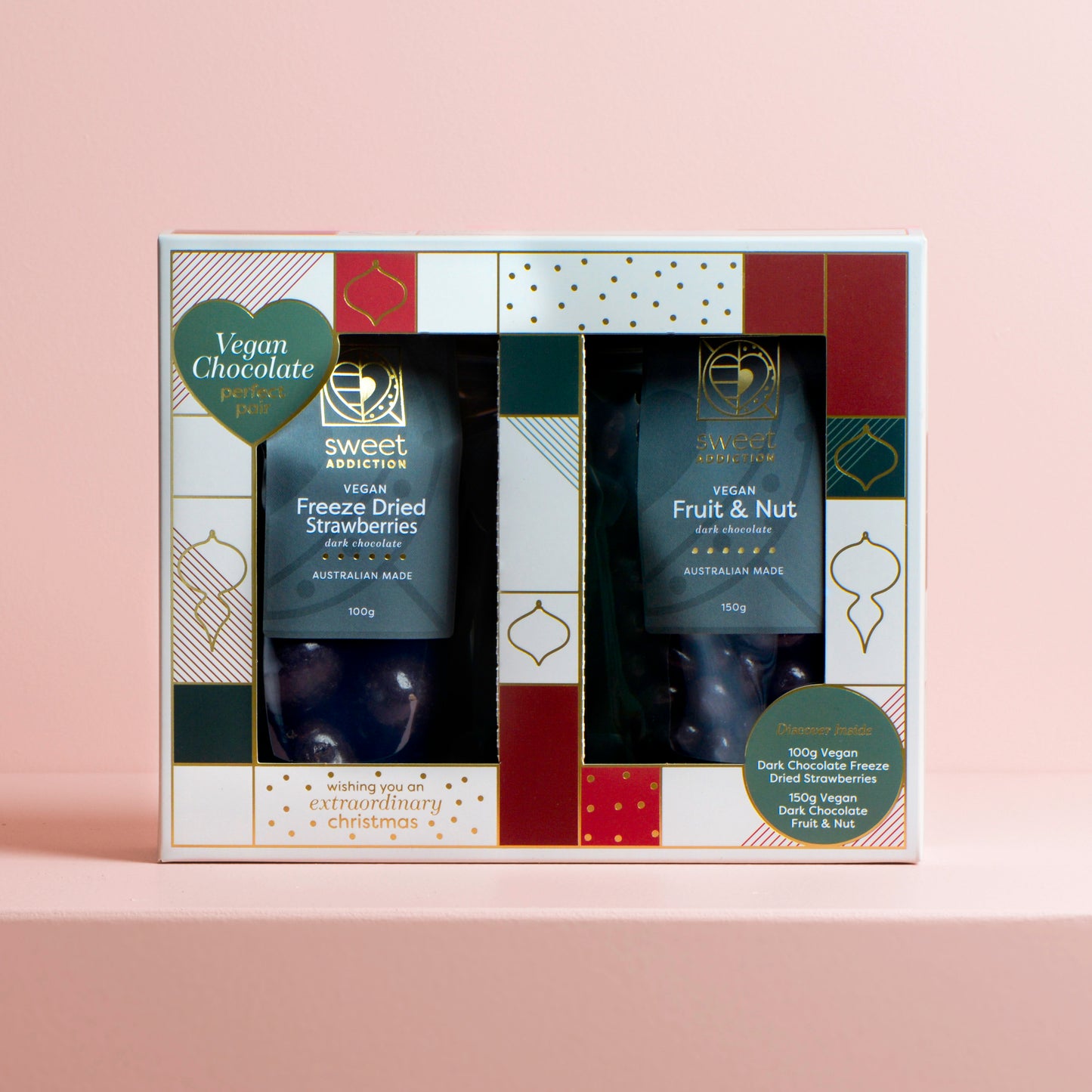 Christmas VEGAN Chocolate Perfect Pair