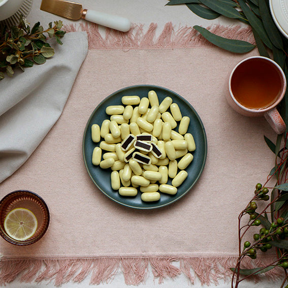 White Chocolate Licorice Bullets, Melbourne-made chocolate confectionery from Sweet Addiction Confectionery