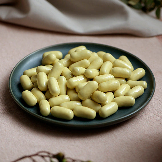 White Chocolate Licorice Bullets, Melbourne-made chocolate confectionery from Sweet Addiction Confectionery