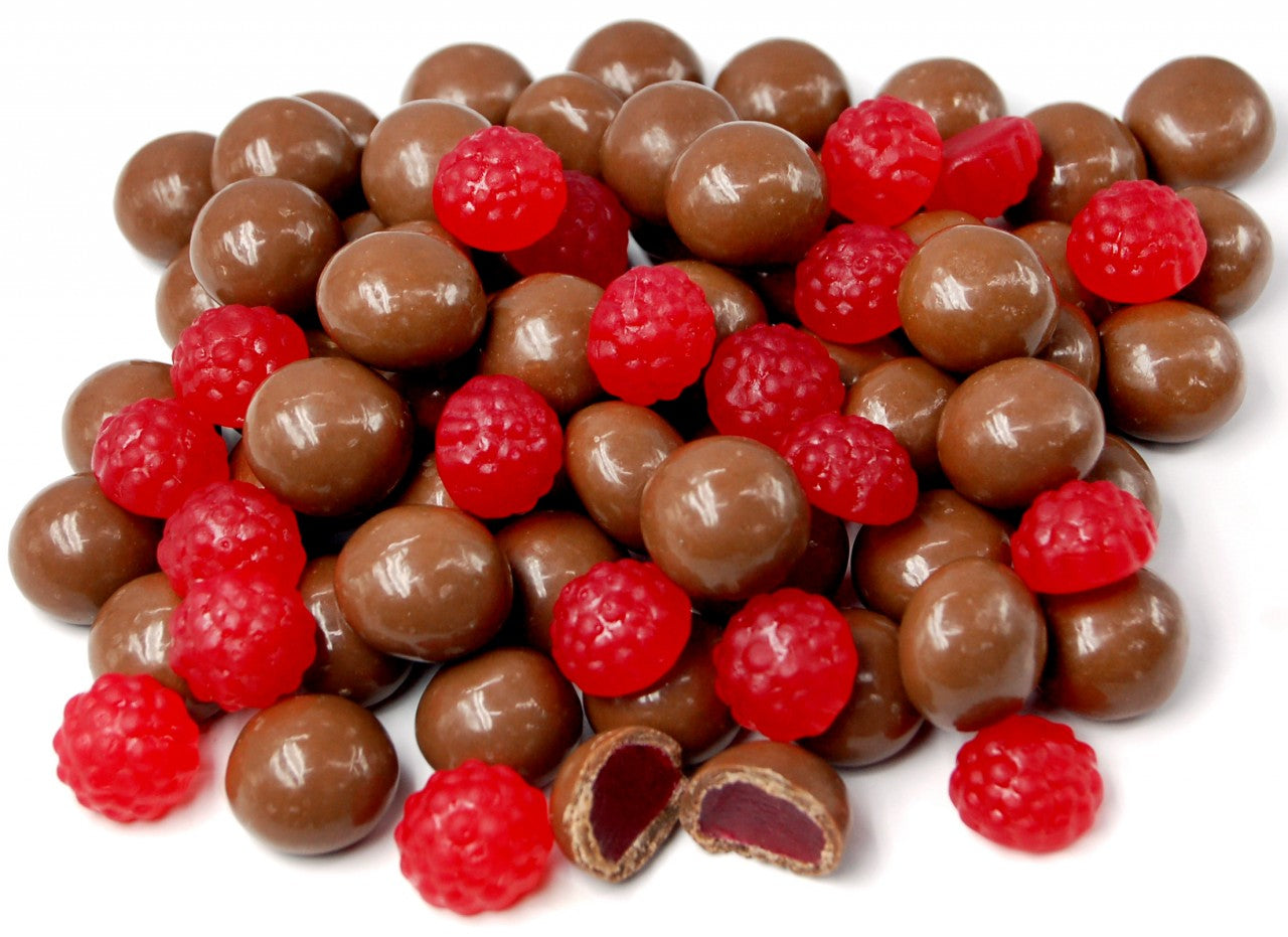 Milk Chocolate Raspberries – Sweet Addiction Confectionery