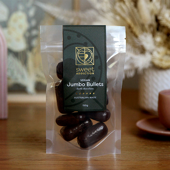 VEGAN Dark Chocolate Jumbo Bullets