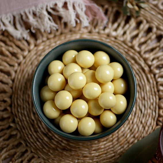 White Chocolate Malt Balls